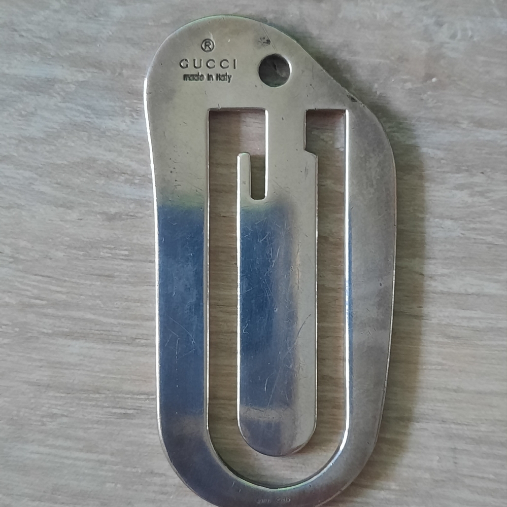Gucci Sterling Silver money clip